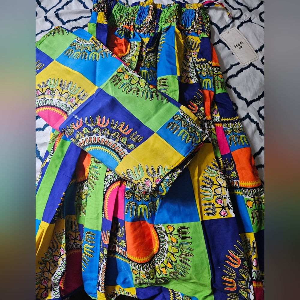 Colorful Patchwork Dress